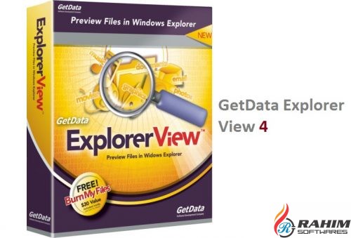 GetData Explorer View 4.4 Portable Free Download