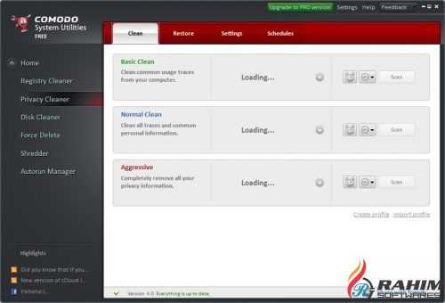 COMODO System Utilities 4 Portable Free Download