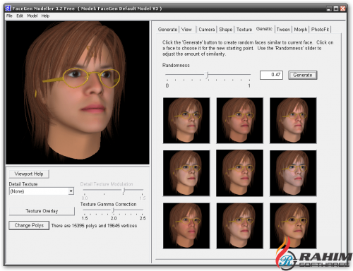 FaceGen Modeler 3.5.3 Free Download