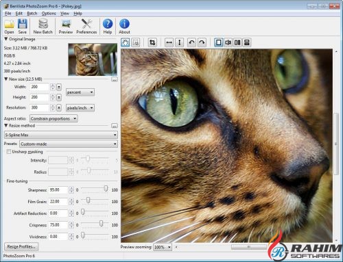 Benvista PhotoZoom Pro 7 Mac Free Download