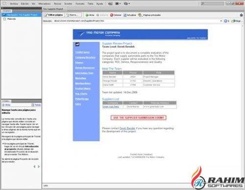 Adobe Contribute 6.5 Free Download