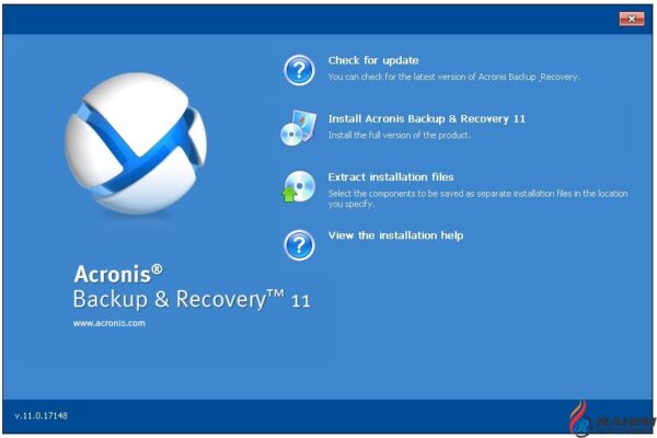 Acronis Backup Advanced 11.7 Free Download