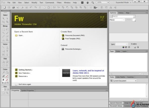 Adobe Fireworks CS6 12.0 Free Download