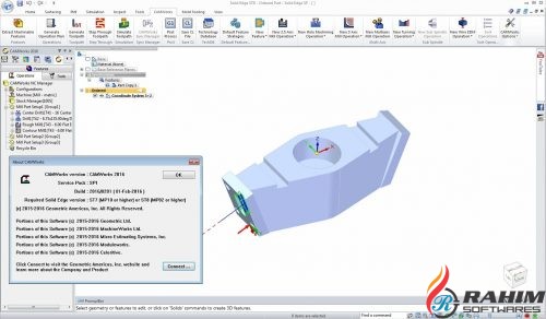 CAMWorks 2016 SP1 for Solid Edge Free Download