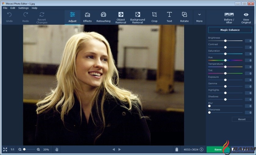 Movavi Photo Editor 5.0.0 Portable Free Download