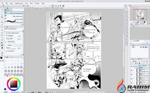 Smith Micro Clip Studio Paint EX 1.6 Mac Free Download