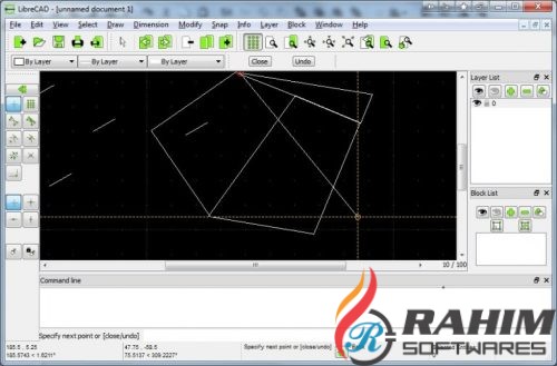 LibreCAD 2.1.3 Portable Free Download