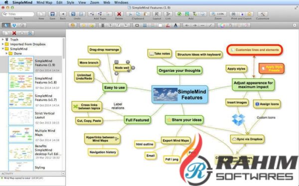 SimpleMind Desktop Pro 1.15.0 + Portable Free Download