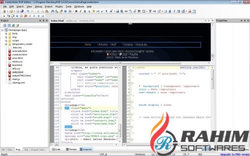 CodeLobster PHP Edition Pro 5.14.1 Free Download