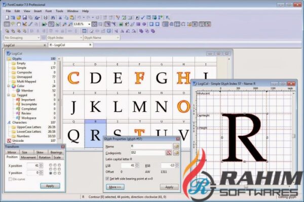 FontCreator Professional 11 Free Download