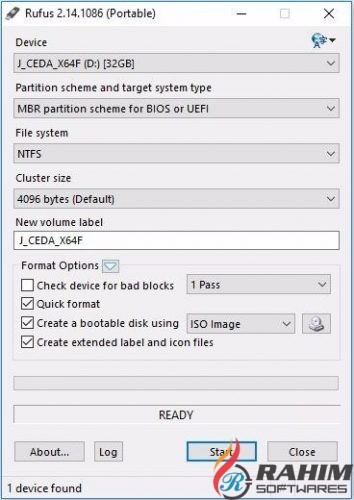 Rufus 2.14 Portable Free Download