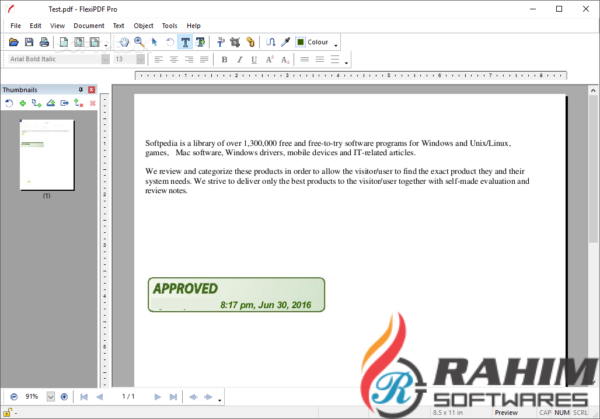 FlexiPDF Pro 2017 Portable Free Download