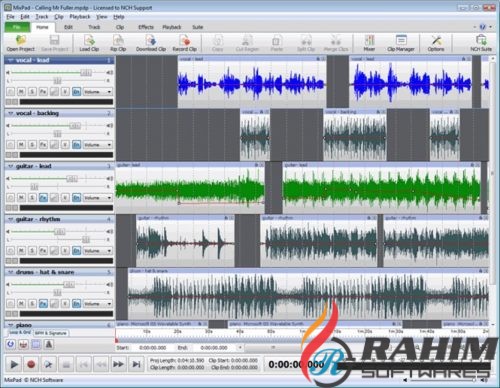 NCH MixPad Masters Edition 5 Free Download