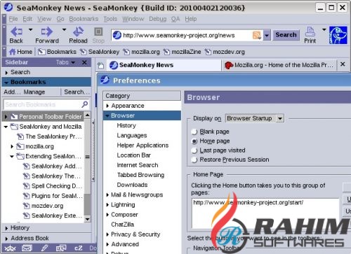 Mozilla SeaMonkey 2.49 Free Download