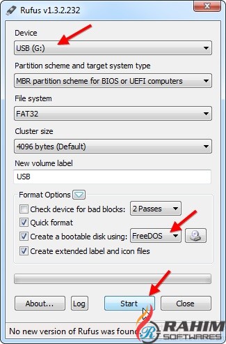 Rufus 2.14 Portable Free Download