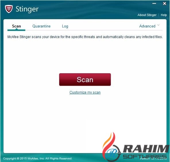 McAfee Stinger 12.1 Portable Free Download