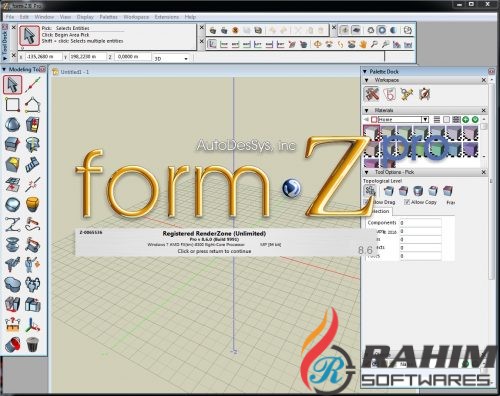 form Z Pro 8.6 Free Download