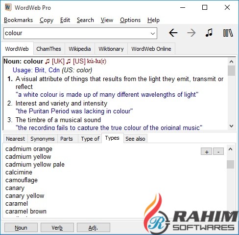 WordWeb Pro Ultimate Reference Bundle 8.1 Free Download