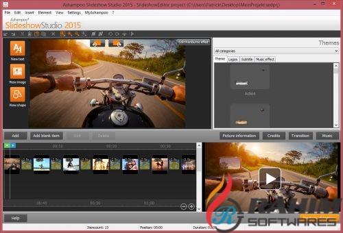 Ashampoo Slideshow Studio HD 4.0 Portable Free Download