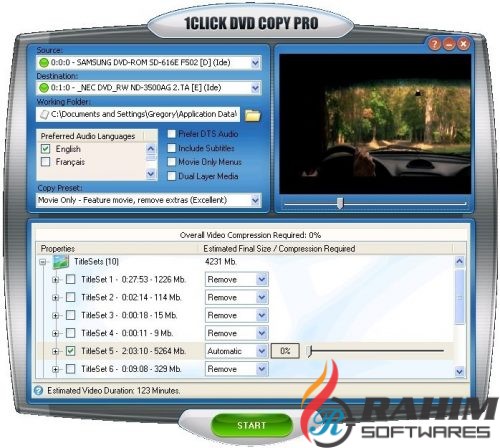 1CLICK DVD Converter 3.1 Free Download