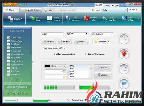 AlphaControls 13 Beta Free Download