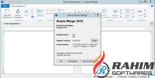 Araxis Merge Professional 2018 Free Download
