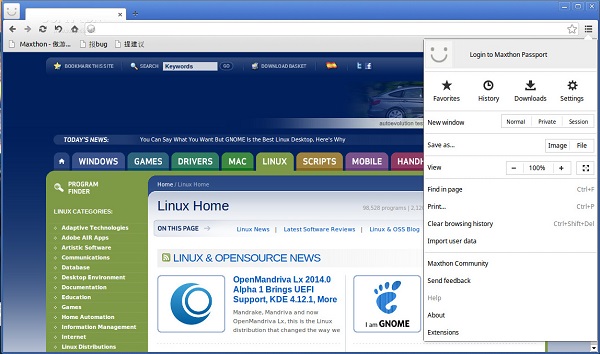 Maxthon Cloud Browser Portable