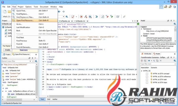 Oxygen XML Editor 19 Free Download