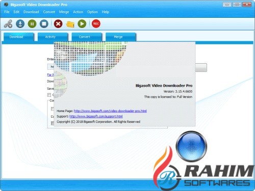 Bigasoft Video Downloader Pro 3.15 Portable Free Download