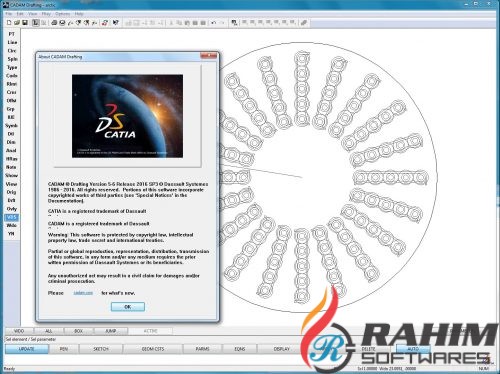 CADAM Drafting V5-6R2018 SP1 Free Download