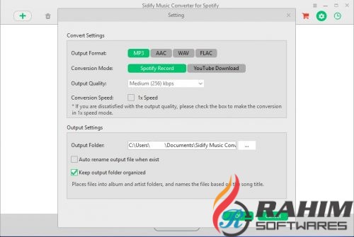 Sidify Music Converter 1.2 Portable Free Download