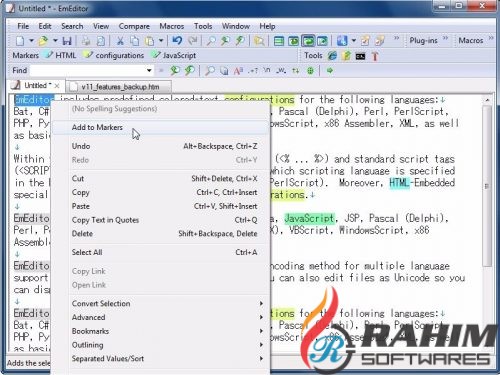 EmEditor Professional 16.7 Portable