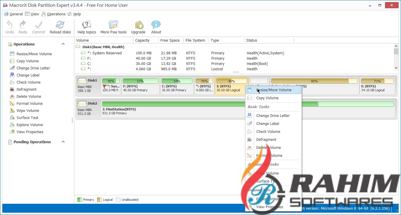Disk Partition Expert Professional Edition Portable