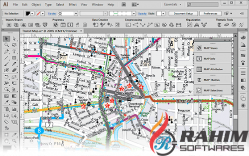 Download Avenza MAPublisher for Adobe Illustrator