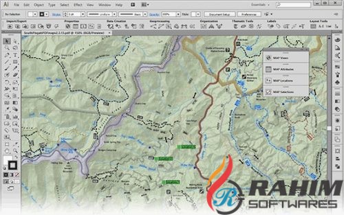Download Avenza MAPublisher for Adobe Illustrator