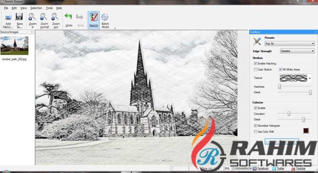 SoftOrbits Sketch Drawer Portable Free Download