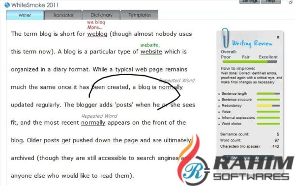 WhiteSmoke Grammar Tool Portable Free Download 