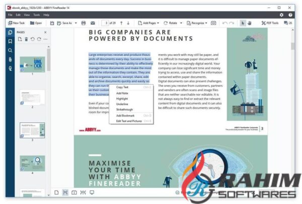 ABBYY FineReader 14 Enterprise Free Download