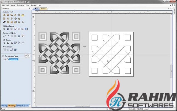 Vectric Aspire 9.0.1.0 With Bonus Clipart Free Download