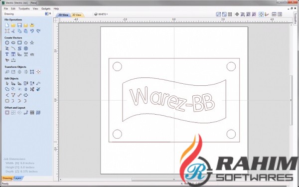 Vectric Aspire 9.0.1.0 With Bonus Clipart Free Download