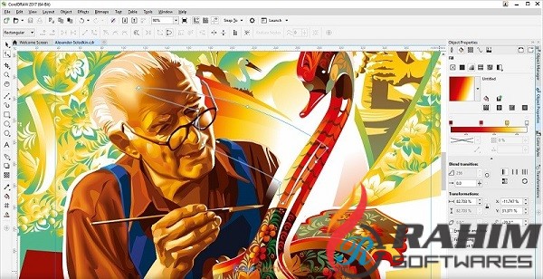 Corel DRAW 2017 19.0.0 Portable Free Download