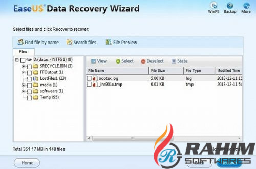 EaseUS Data Recovery Wizard 12.8 Free Download