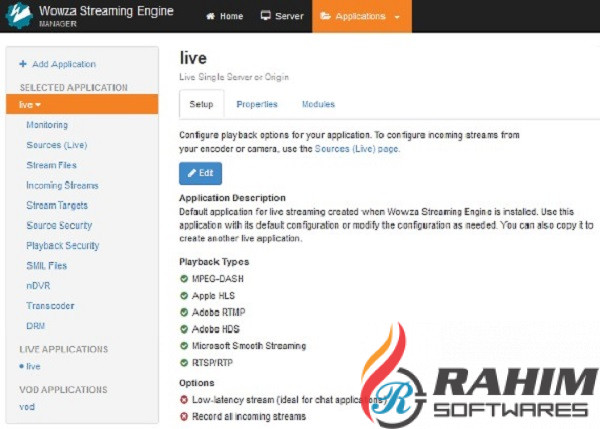 Wowza Streaming Engine 4.3 Free Download
