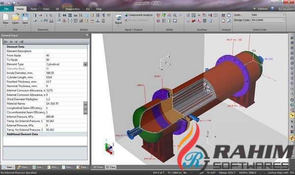 Intergraph PV Elite 2019 v21.00 Free Download (1)