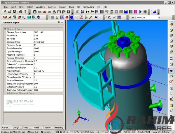 Intergraph PV Elite 2019 v21.00 Free Download (2)