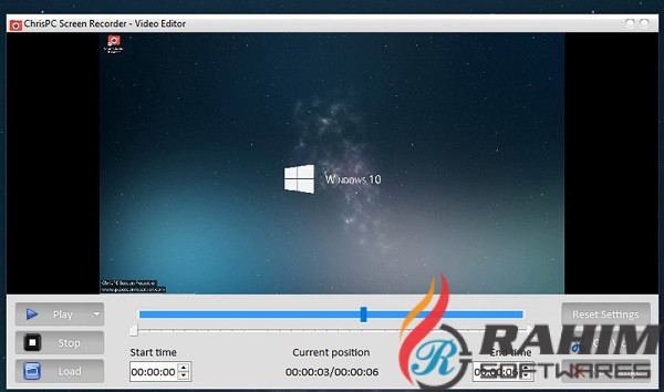 Download ChrisPC Screen Recorder trial version