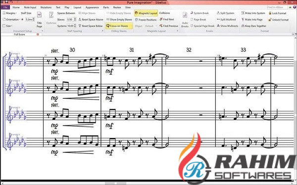 Avid Sibelius Ultimate 2019 Free Download with latest