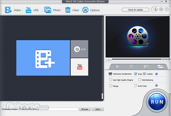 Download WinX HD Video Converter Deluxe 5.18