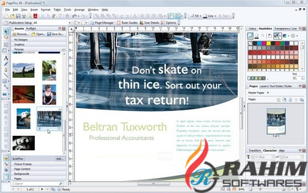 Download Serif PagePlus X6 free full