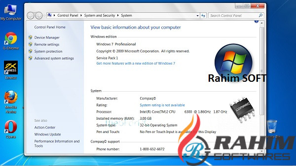 Download Windows 7 Professional Free 32-64 Bit
